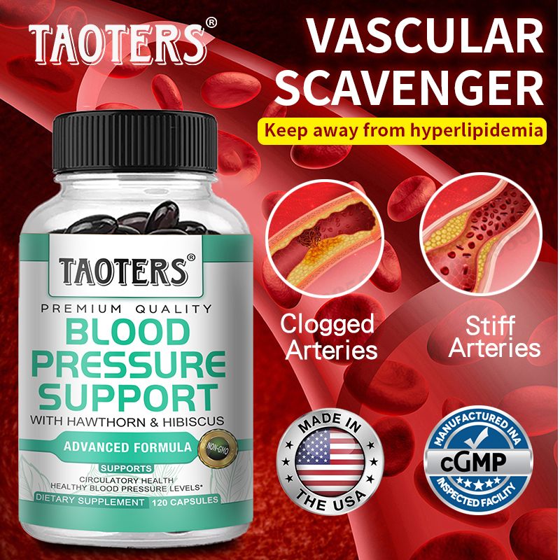 Health With Wellness - Blood Pressure Support Supplement Capsules, Support