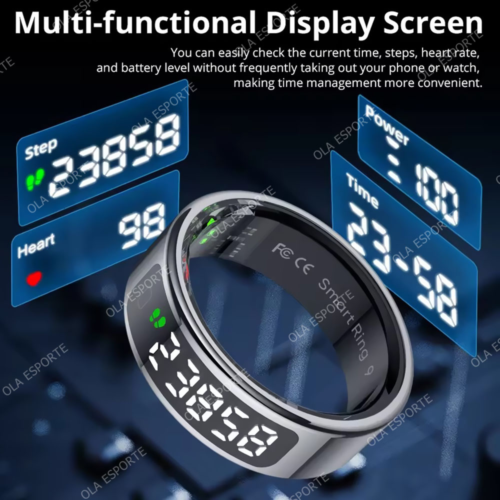 R13 Smart Ring with Display Sc - Women'S Health & Wellness Center avaliação e preço