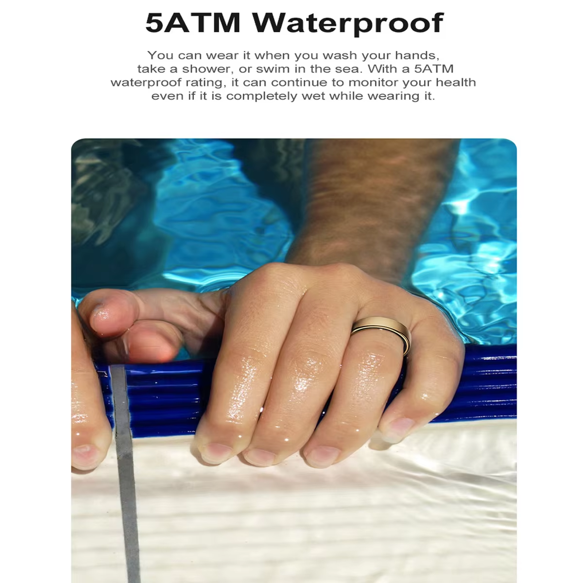R10 Steel Smart Ring for Men W - Women'S Health & Wellness Center avaliação e preço