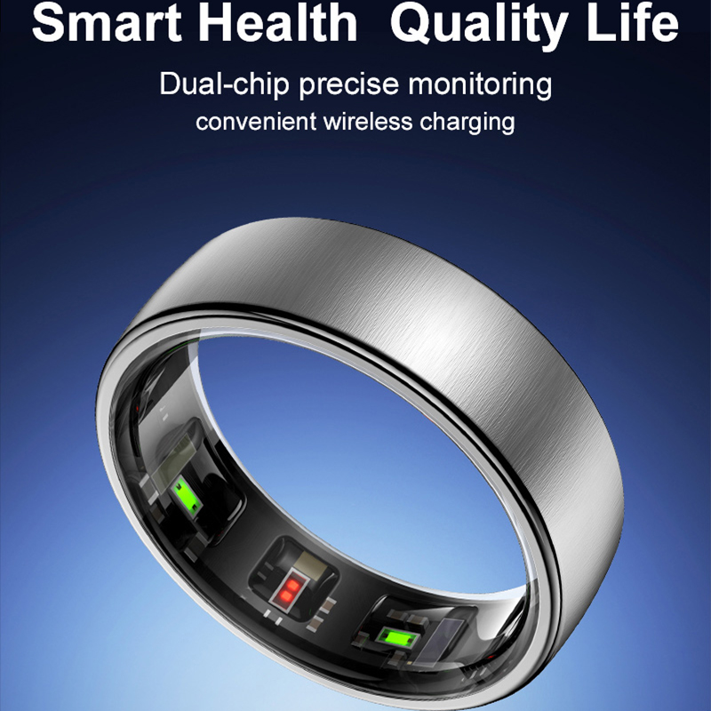 R10 Steel Smart Ring for Men W - Women'S Health & Wellness Center avaliação e preço