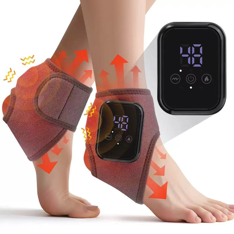 Heated Foot Massager Electric  - Ankle Brace Support avaliação e preço