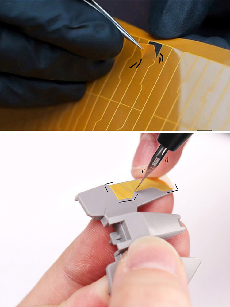 High Precision Pre-Cut Graphic - Sports Taping Precut avaliação e preço