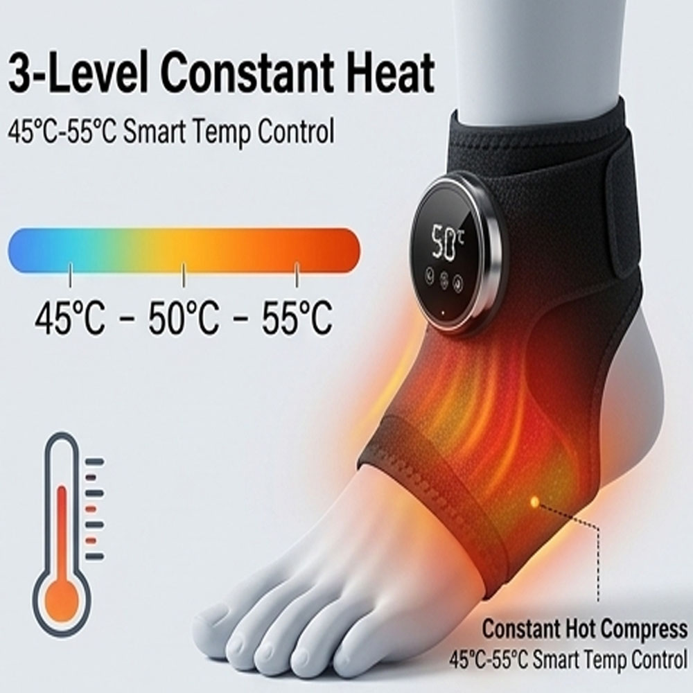 Ankle Massager Vibration Brace - Ankle Brace Support avaliação e preço