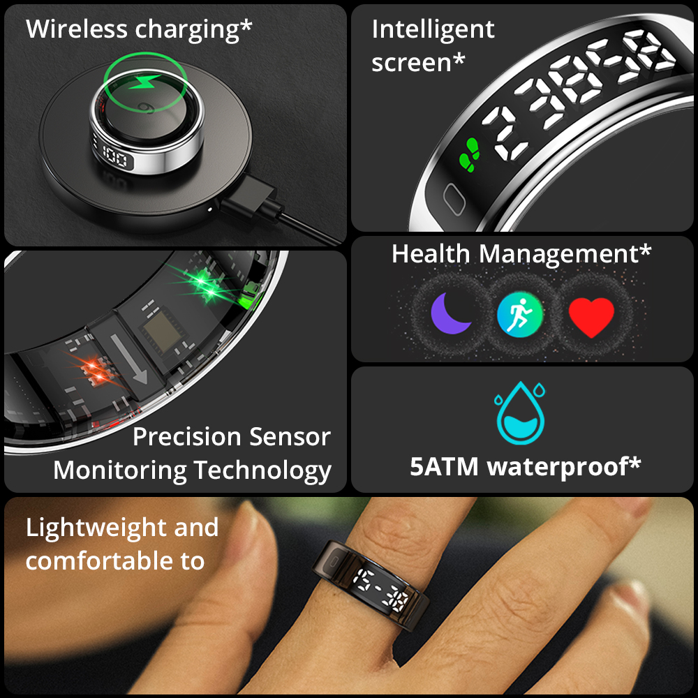 COLMI R12 Smart Ring with Disp - Women'S Health & Wellness Center avaliação e preço