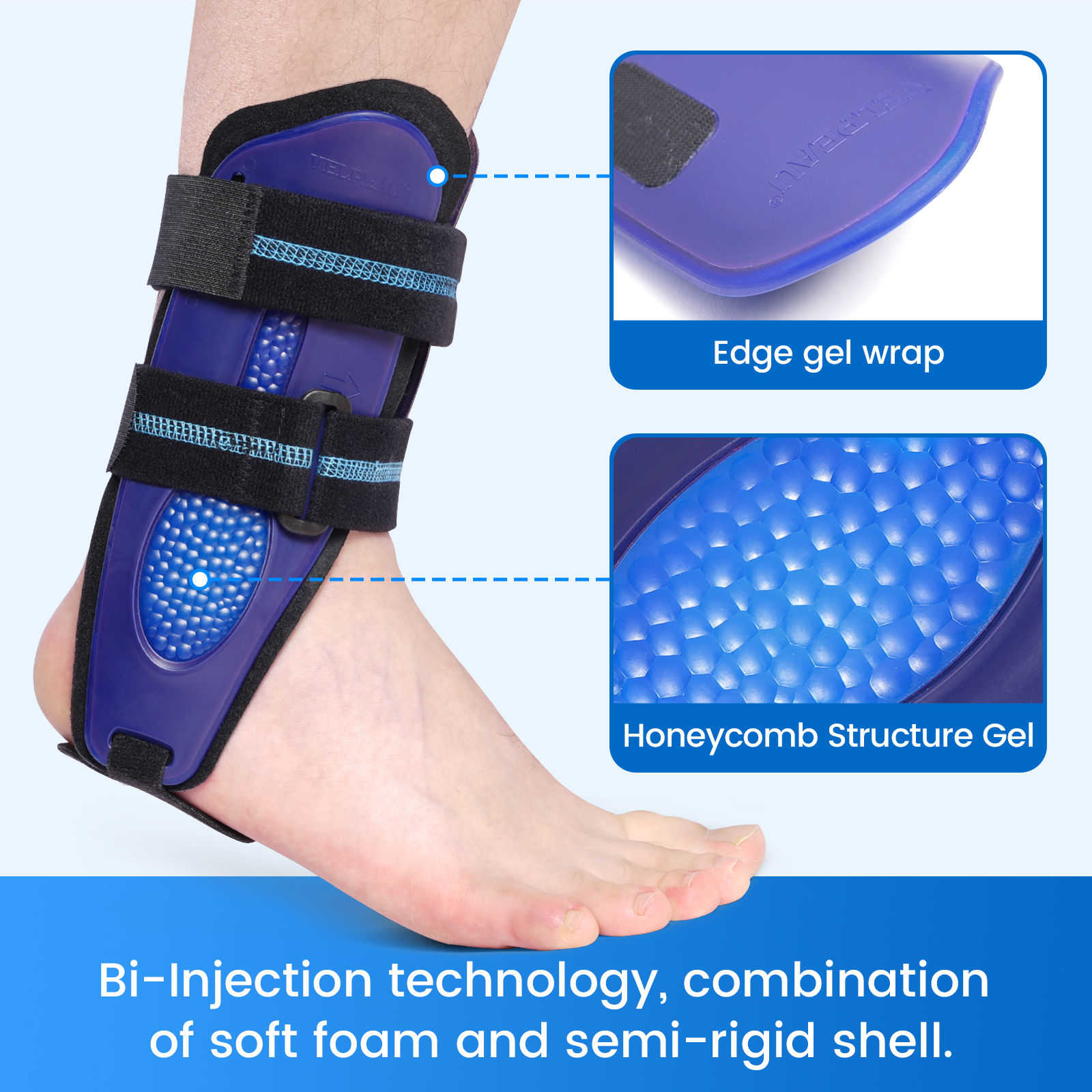 VELPEAU Ankle Brace Support fo - Ankle Brace Support avaliação e preço