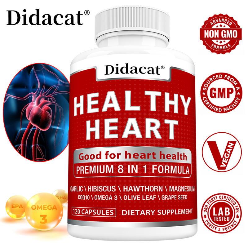 Heart Health Capsules with CoQ - Health With Wellness avaliação e preço