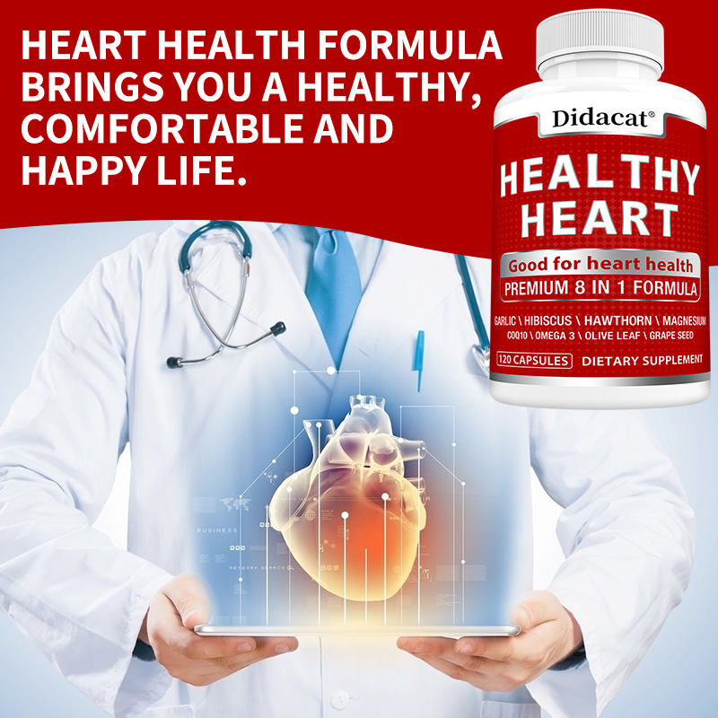 Heart Health Capsules with CoQ - Health With Wellness avaliação e preço