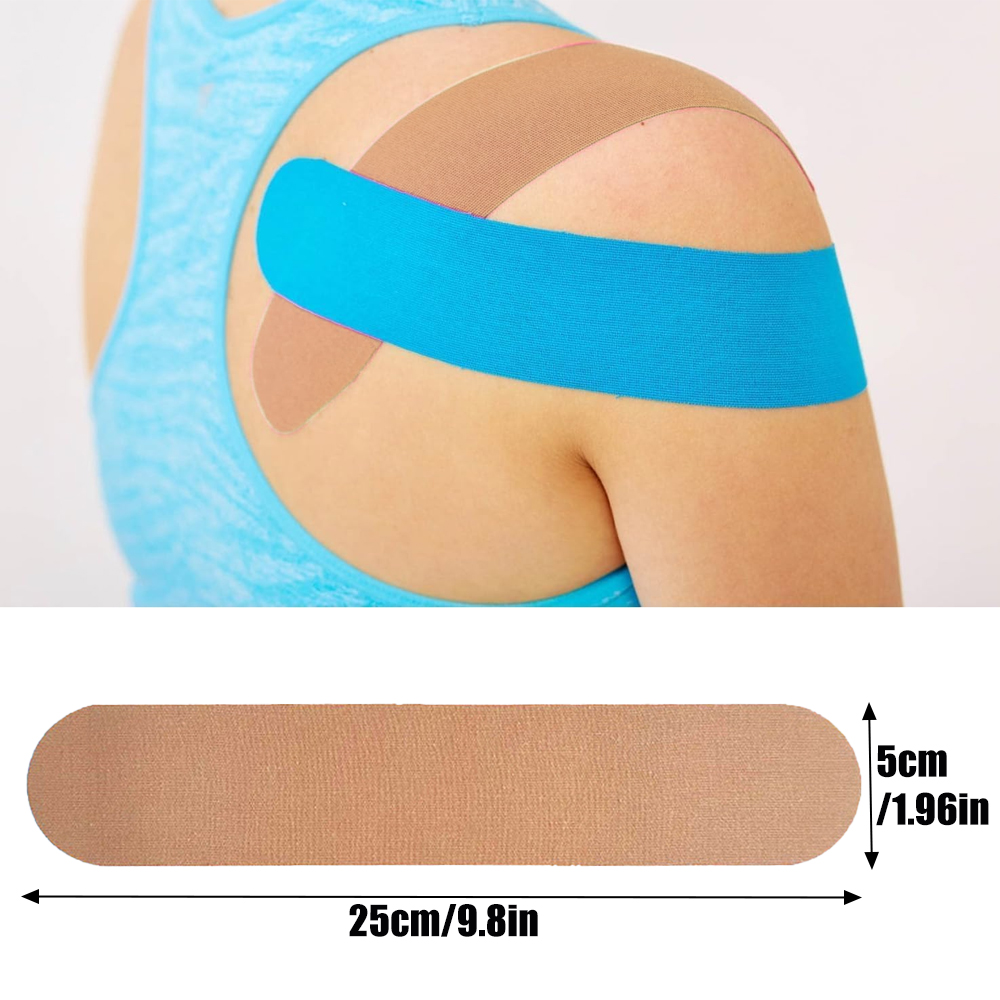 10PCS Precut Kinesiology Tape  - Sports Taping Precut avaliação e preço