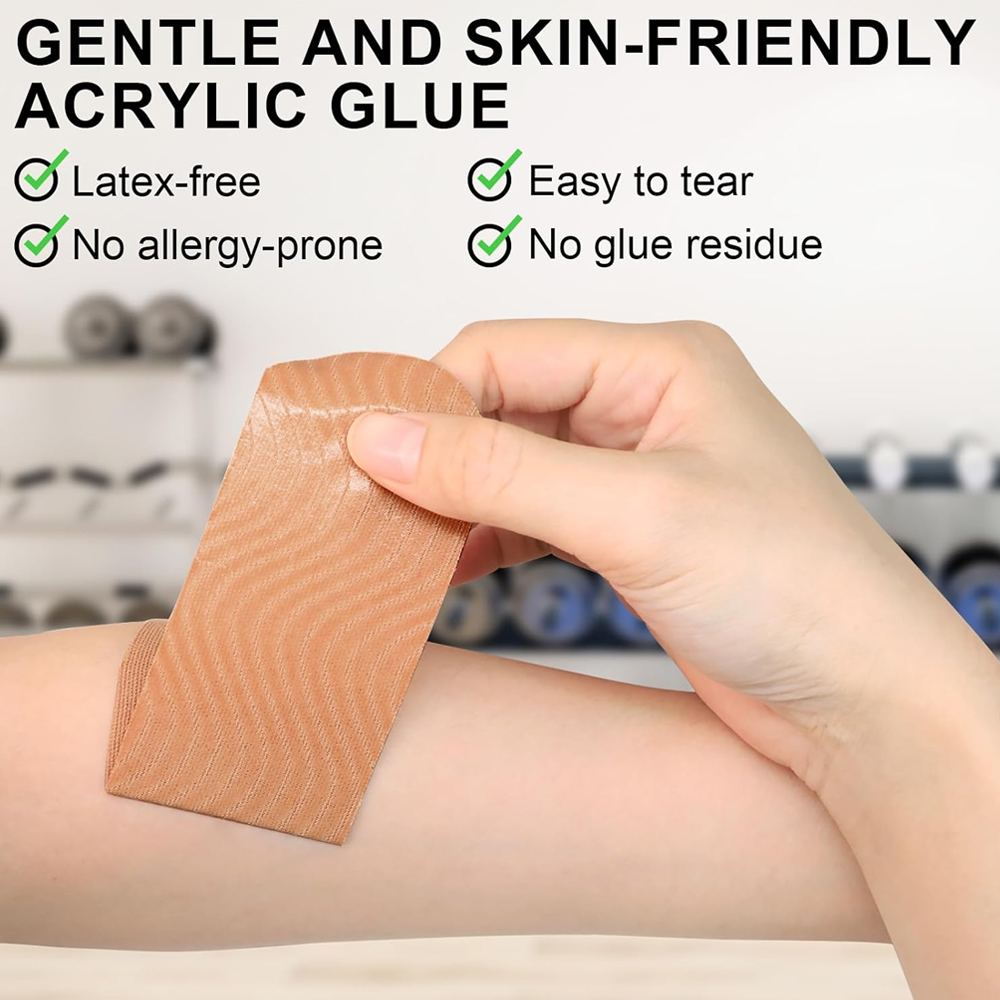 10PCS Precut Kinesiology Tape  - Sports Taping Precut avaliação e preço