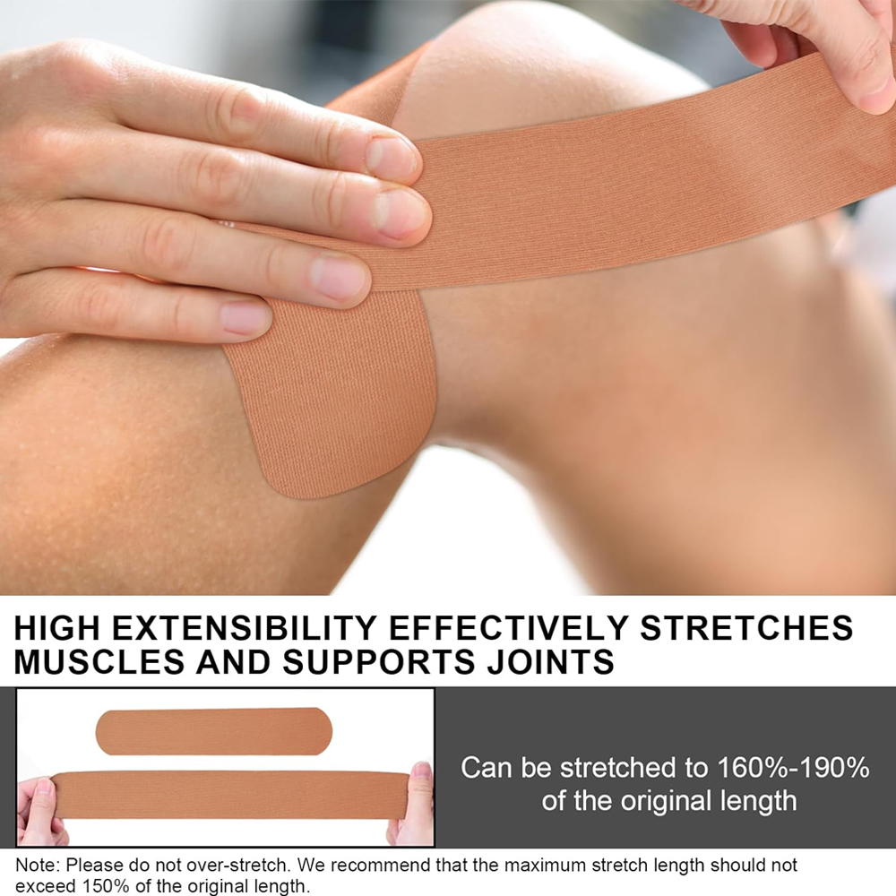 10PCS Precut Kinesiology Tape  - Sports Taping Precut avaliação e preço