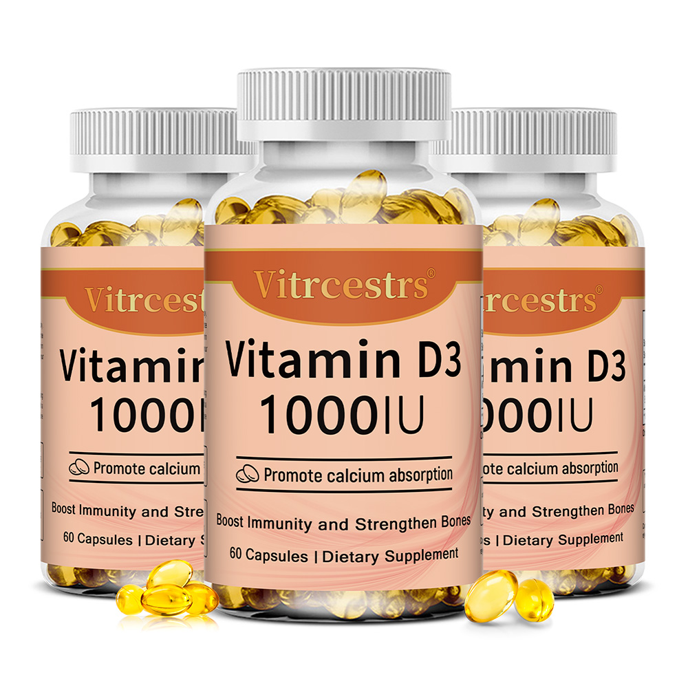 Vitamin D3 1000 IU Capsules, S - Health With Wellness avaliação e preço