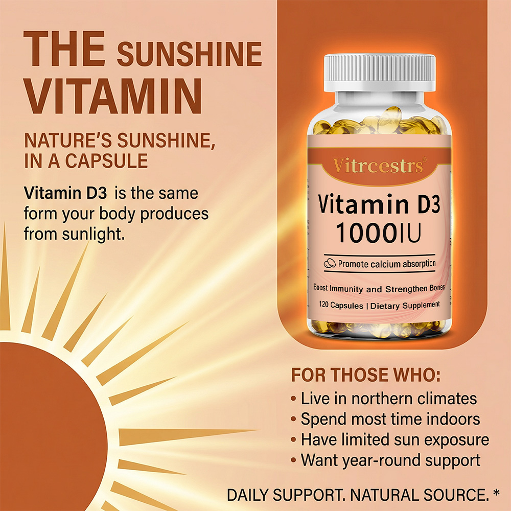 Vitamin D3 1000 IU Capsules, S - Health With Wellness avaliação e preço