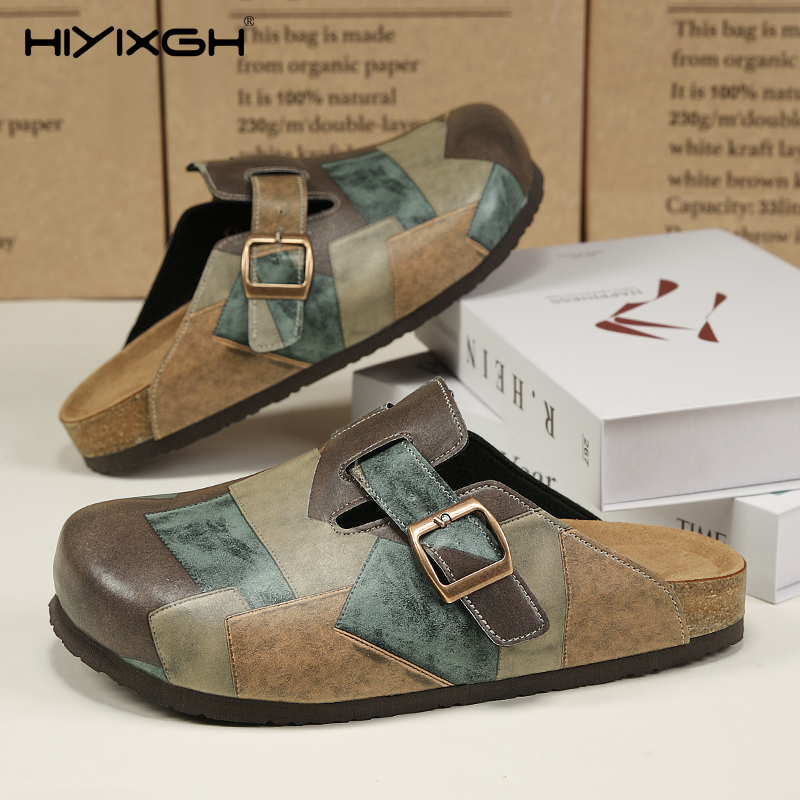 Comfort Cork Leather Slippers  - Health & Wellness Therapy Center avaliação e preço
