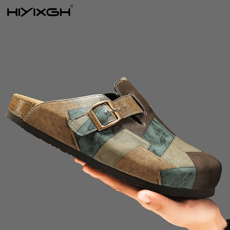 Comfort Cork Leather Slippers  - Health & Wellness Therapy Center avaliação e preço