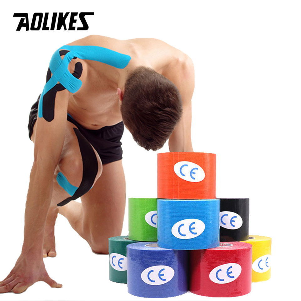 AOLIKES 2 Size Kinesiology Tap - Sports Taping Precut avaliação e preço