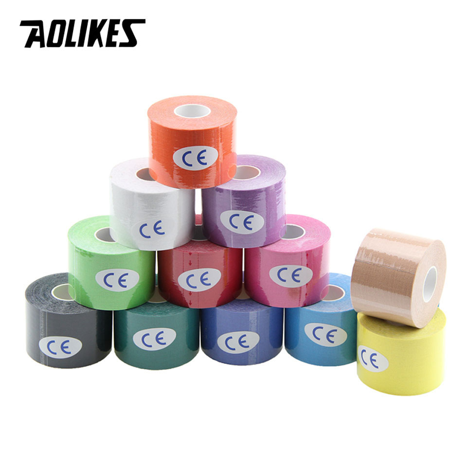 AOLIKES 2 Size Kinesiology Tap - Sports Taping Precut avaliação e preço