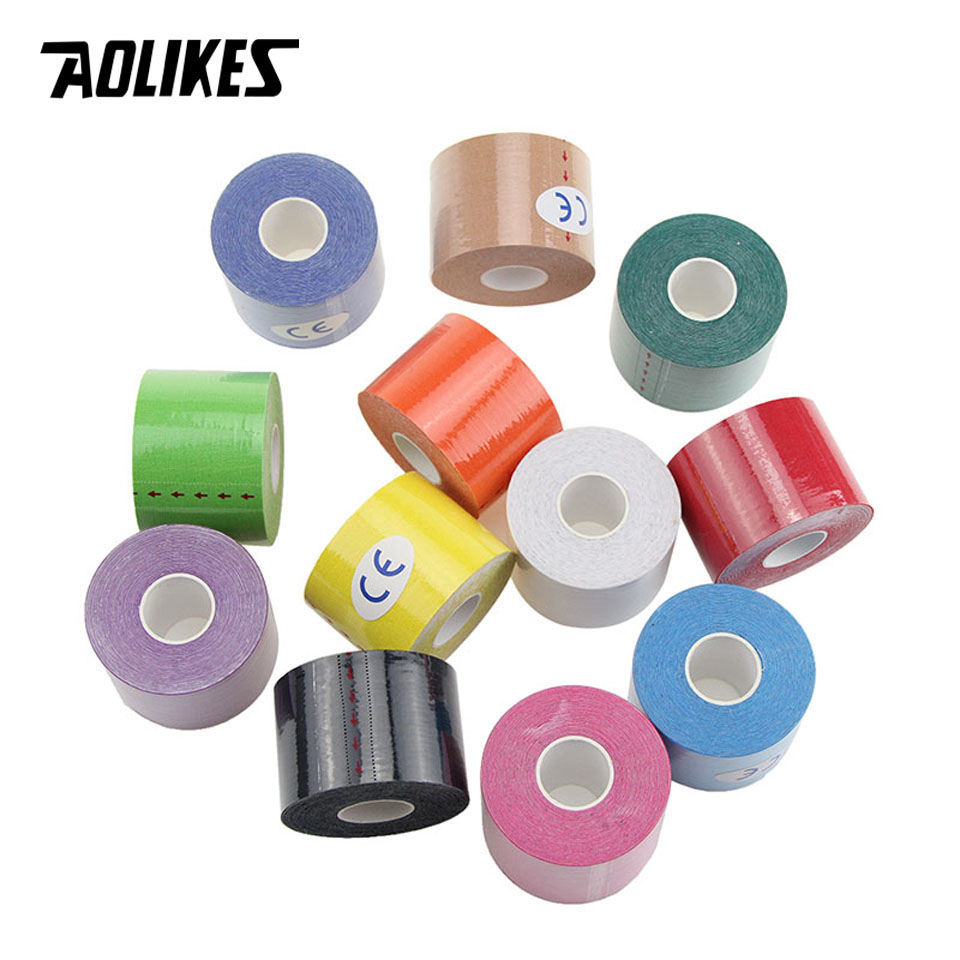 AOLIKES 2 Size Kinesiology Tap - Sports Taping Precut avaliação e preço