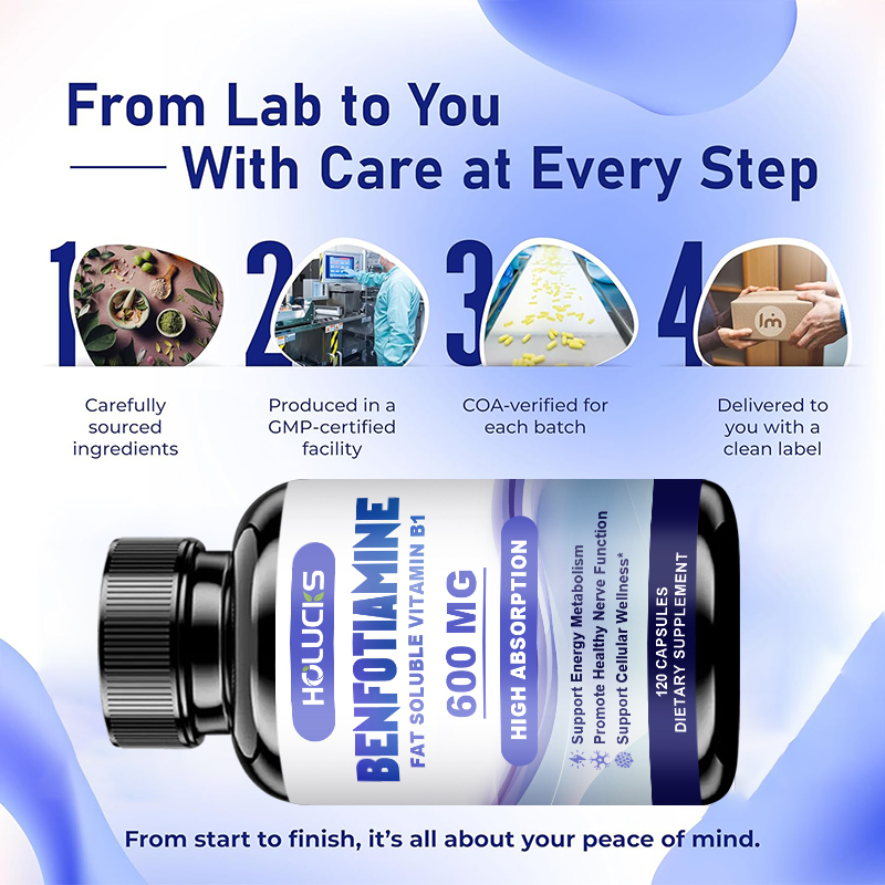 Benfotiamine Capsules, with Fa - Health With Wellness avaliação e preço