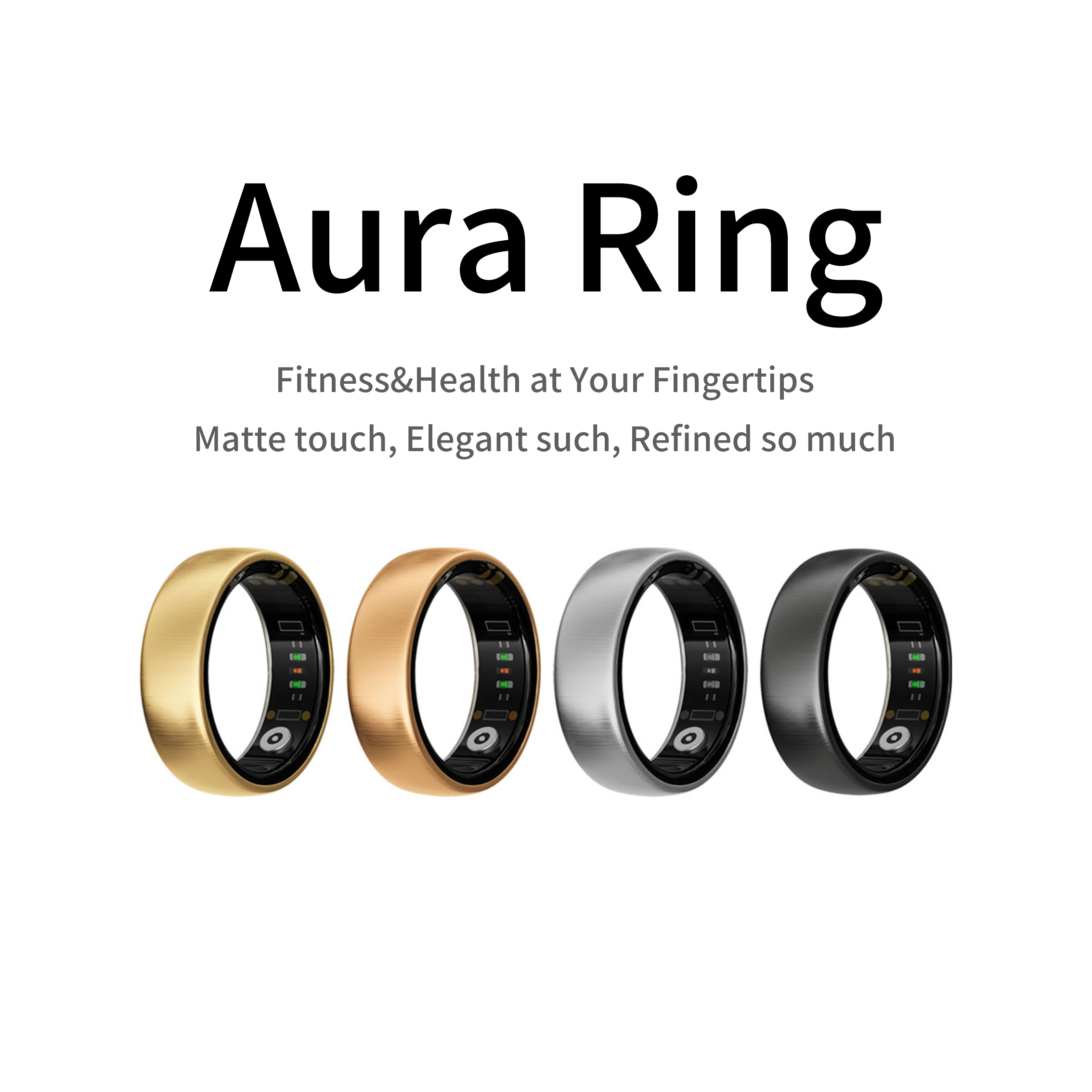 AURA Matt Smart Ring Fitness S - Women'S Health & Wellness Center avaliação e preço