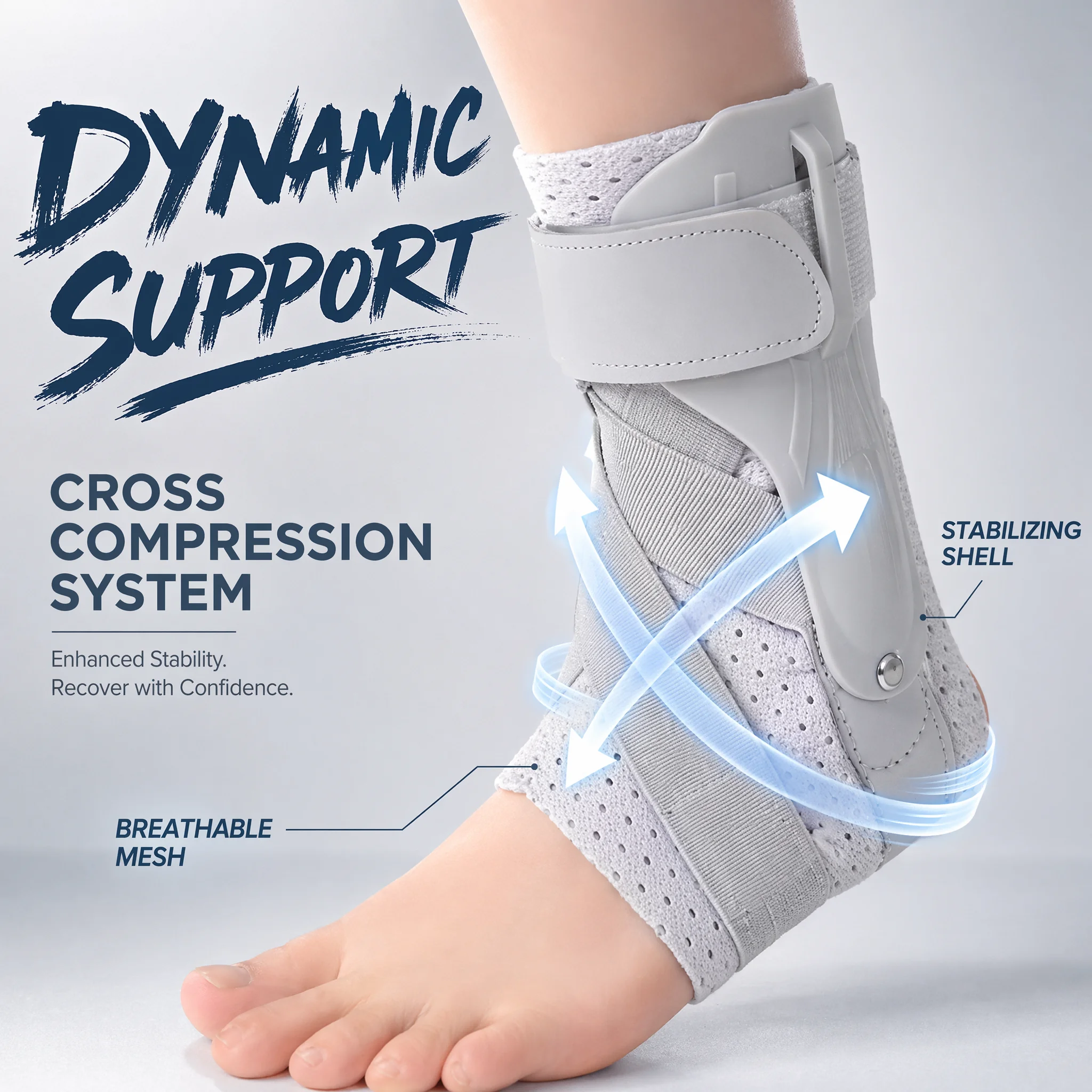 Ankle Brace with Side Stabiliz - Ankle Brace Support avaliação e preço