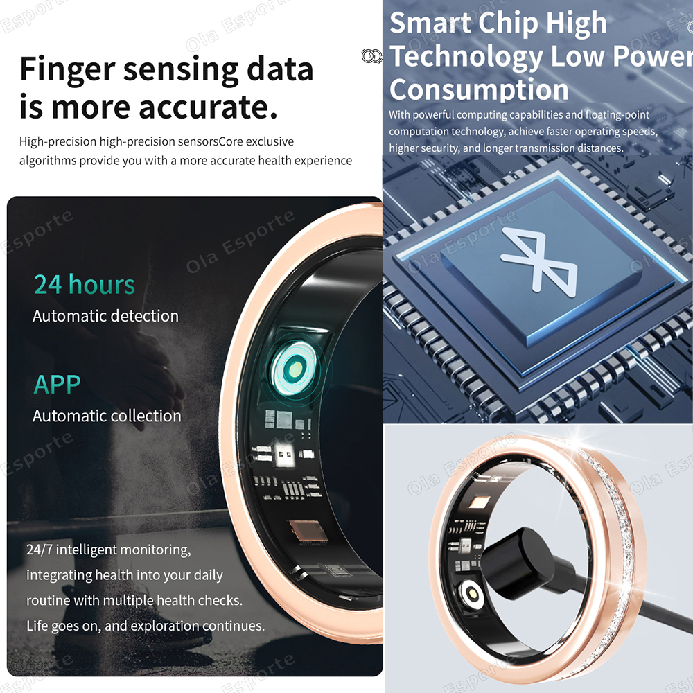 2026 New Smart Ring Lady Heart - Women'S Health & Wellness Center avaliação e preço