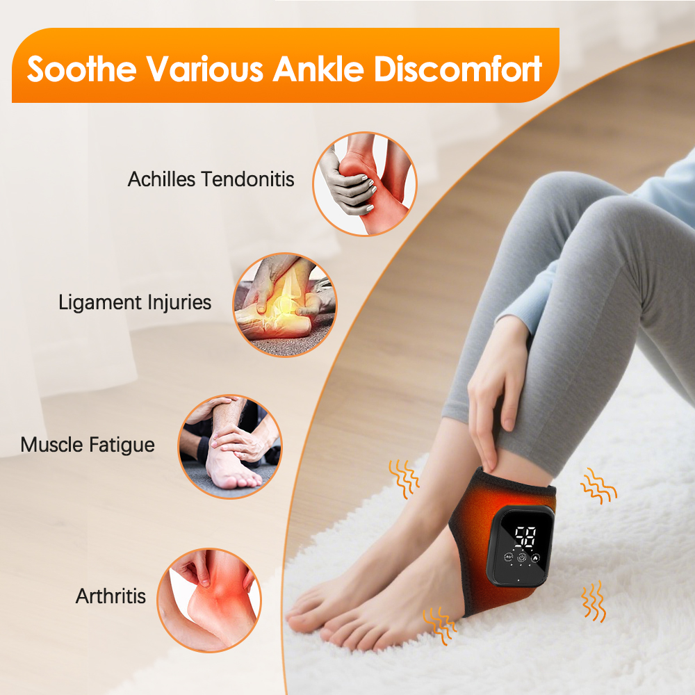 Electric Ankle Brace Foot Heat - Ankle Brace Support avaliação e preço