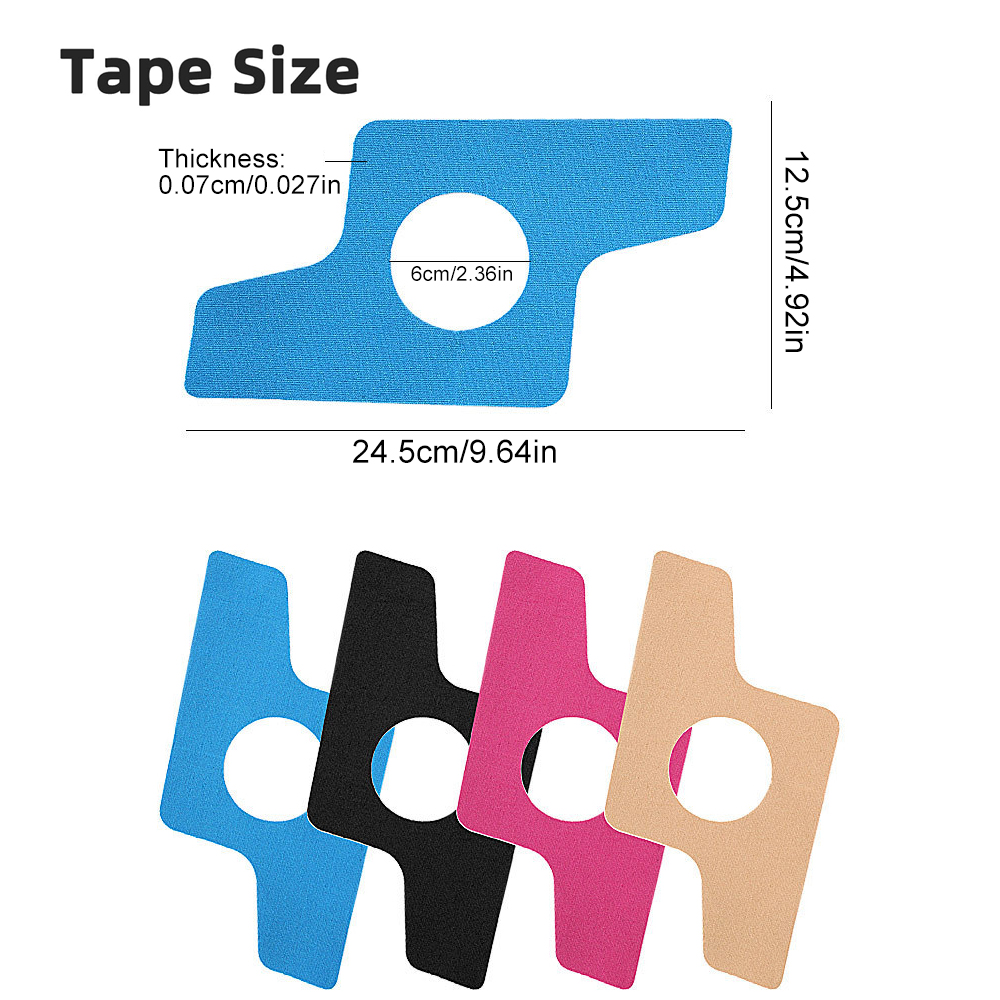 5PCS Precut Knee Kinesiology T - Sports Taping Precut avaliação e preço