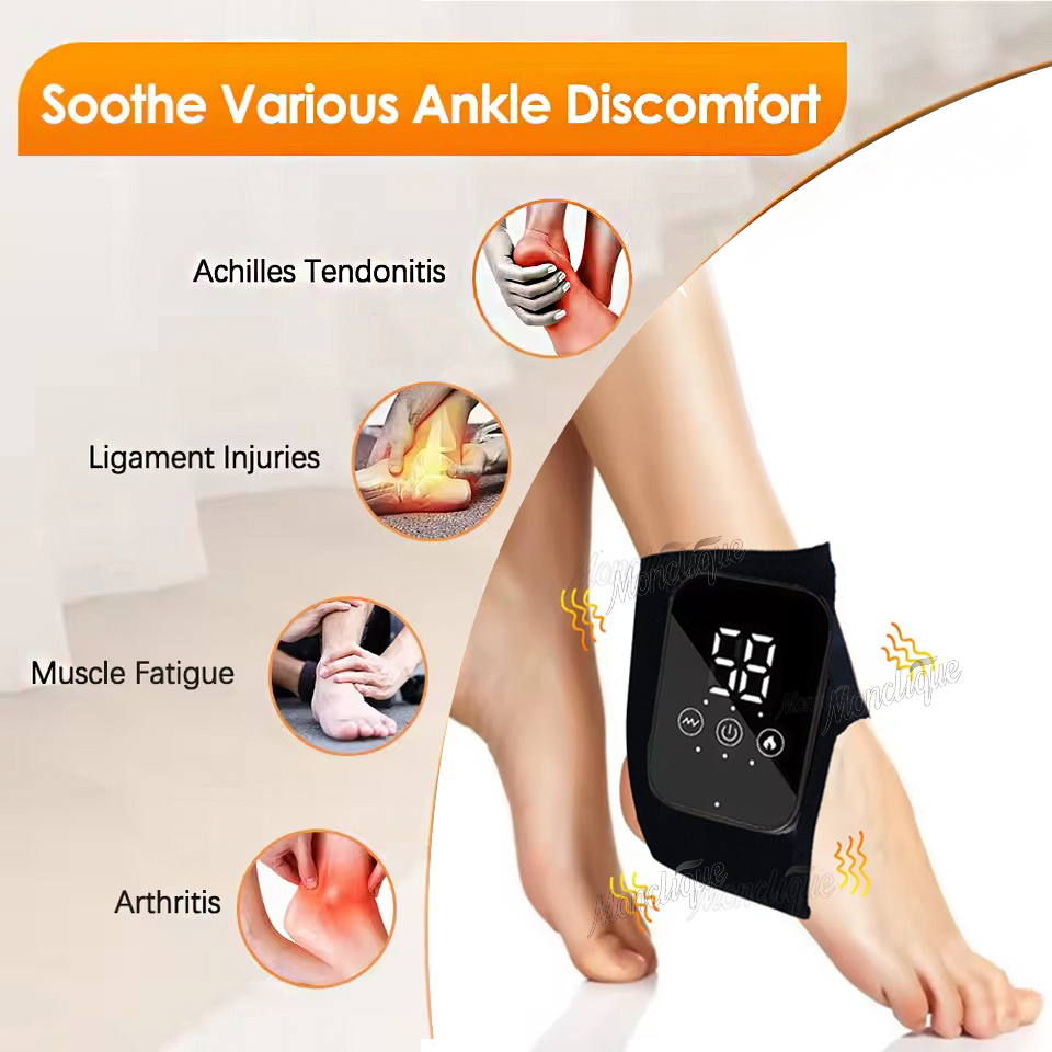Ankle Heating Massager Hot Com - Ankle Brace Support avaliação e preço