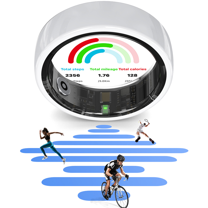 R12 Smart Ring with Charging C - Women'S Health & Wellness Center avaliação e preço