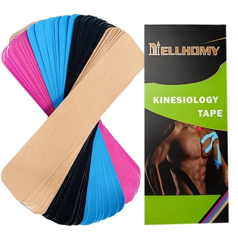 80pcs Sports Tape Cotton Elast - Sports Taping Precut avaliação e preço