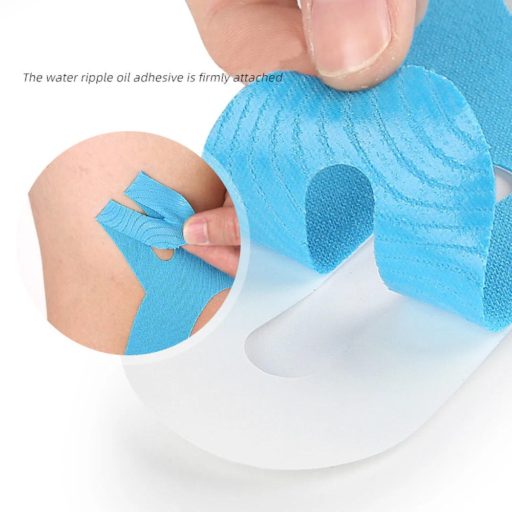 5PCS Knee Kinesiology Tape - W - Sports Taping Precut avaliação e preço