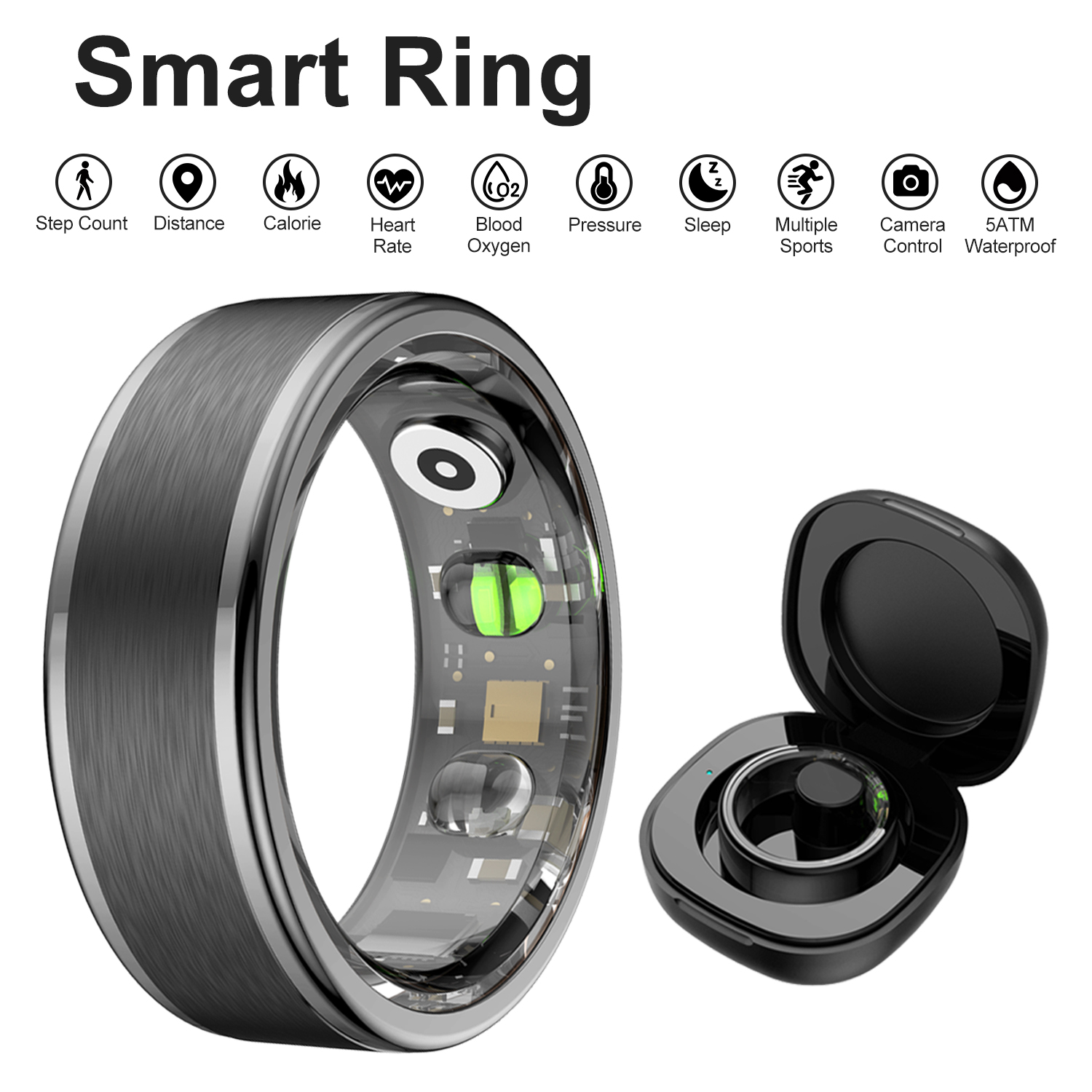 R03 Smart Ring Men Women With  - Women'S Health & Wellness Center avaliação e preço