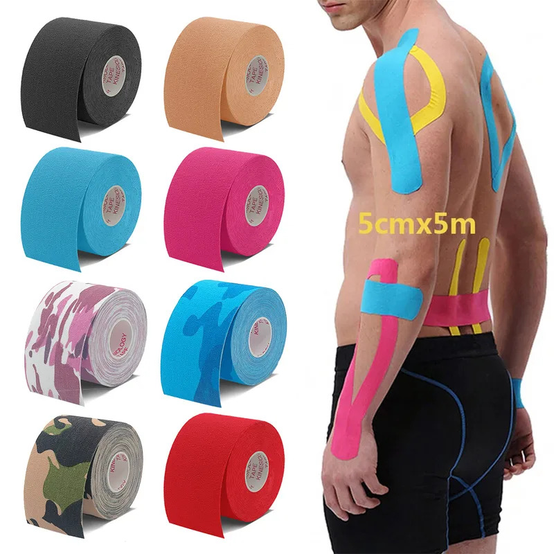 1/6Pcs Sports Waterproof Kines - Sports Taping Precut avaliação e preço