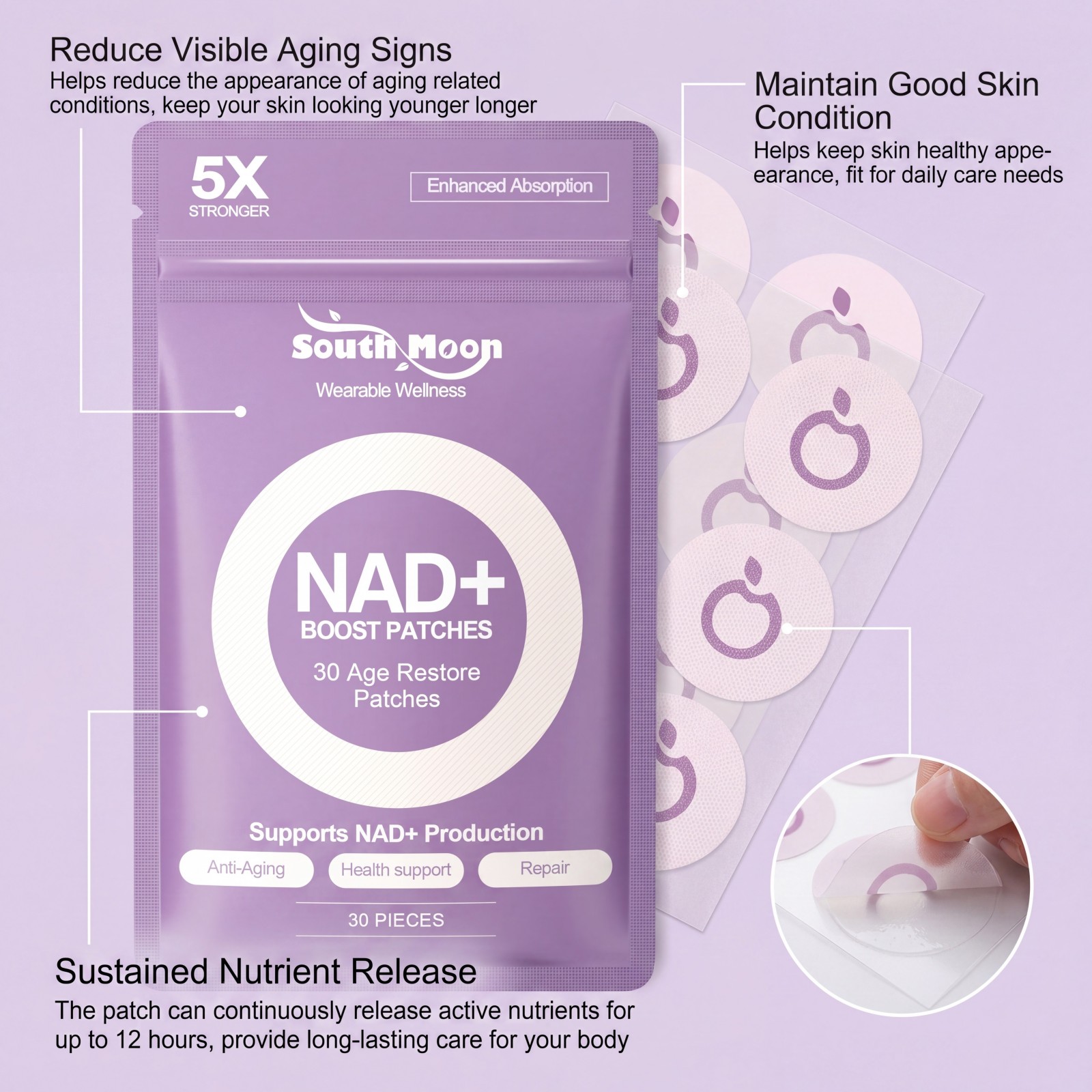 60/120pcs Body Care Patch Mois - Health With Wellness avaliação e preço