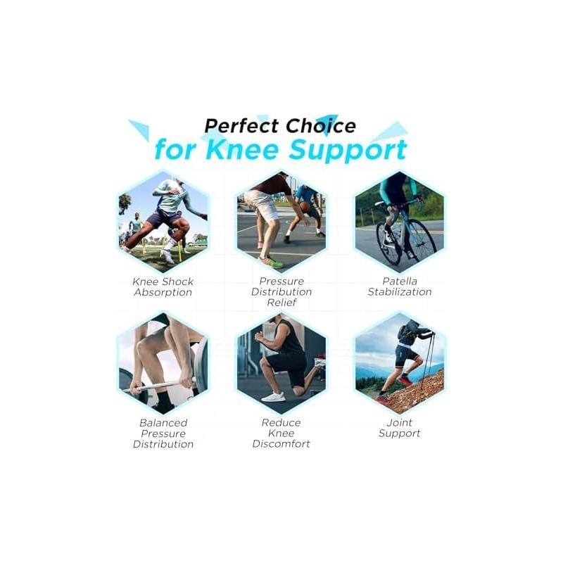 10Pcs Pre-Cut Knee Kinesiology - Sports Taping Precut avaliação e preço