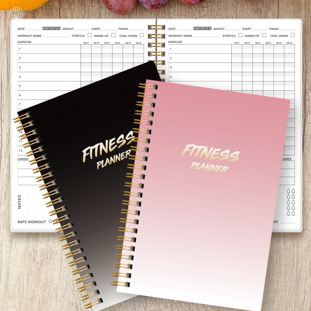 1Pc Fitness Plan Book Suitable - Health Wellness Training avaliação e preço