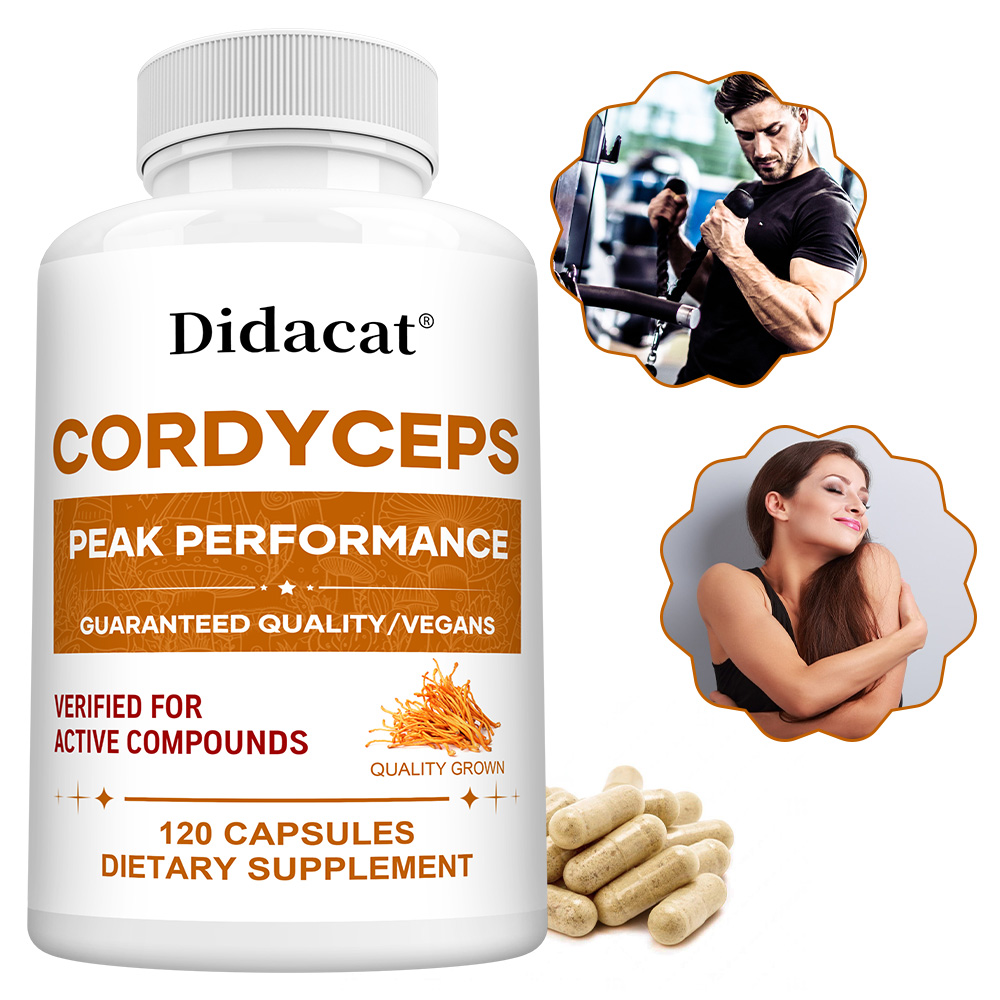 Cordyceps Mushroom Capsules 10 - Health With Wellness avaliação e preço