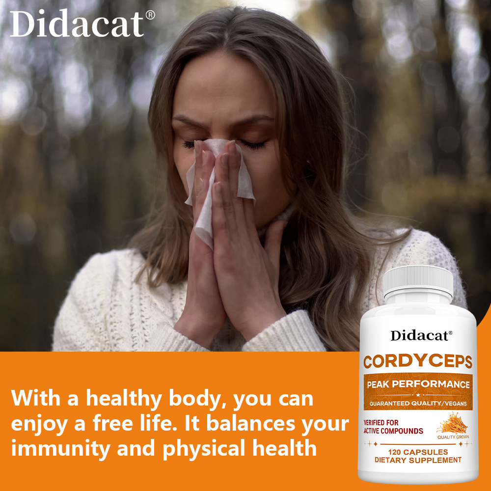 Cordyceps Mushroom Capsules 10 - Health With Wellness avaliação e preço