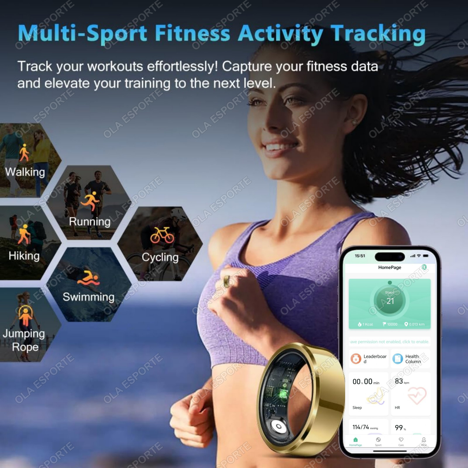 2025 New For Health Smart Ring - Women'S Health & Wellness Center avaliação e preço