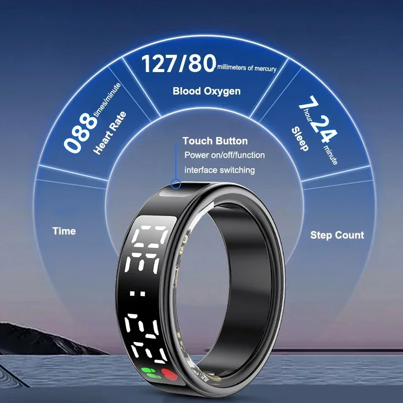 Smart Ring For Men Women Multi - Women'S Health & Wellness Center avaliação e preço