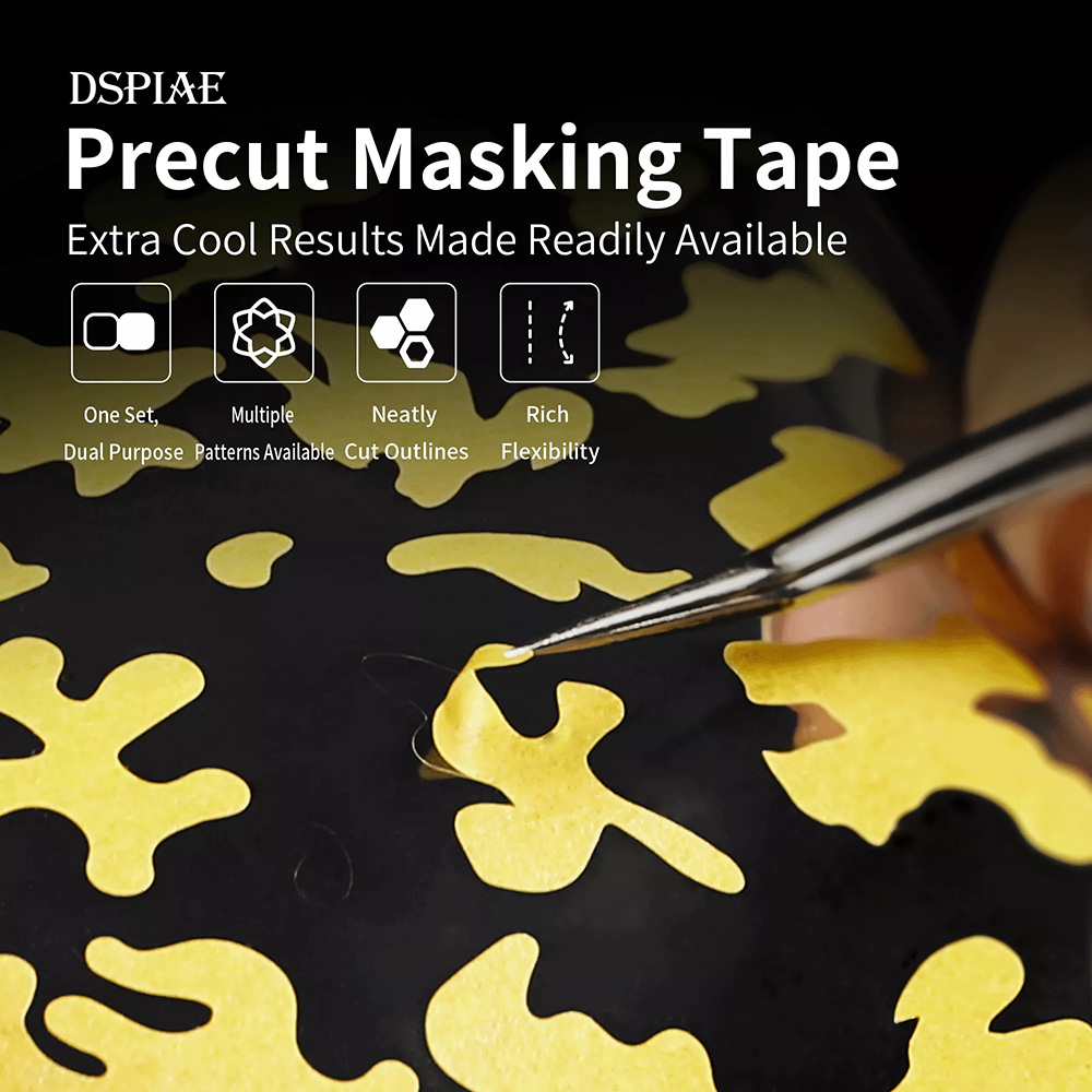 DSPIAE Digital Camouflage Bug  - Sports Taping Precut avaliação e preço