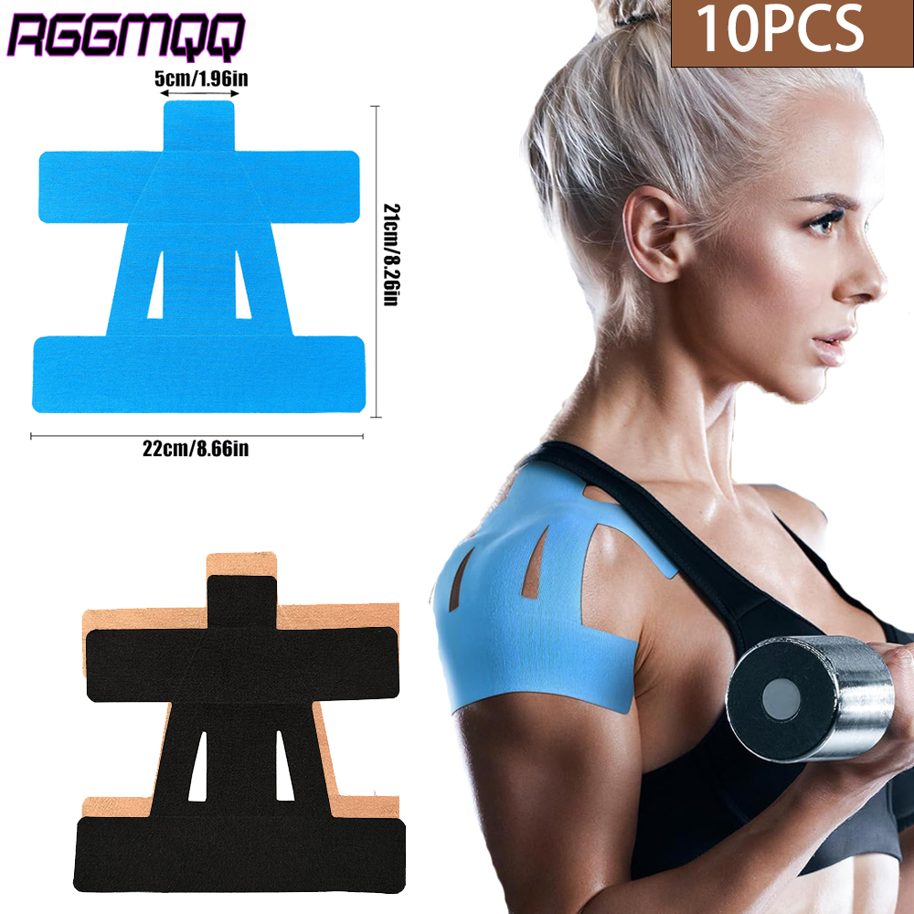 10PCS Precut Kinesiology Tape  - Sports Taping Precut avaliação e preço