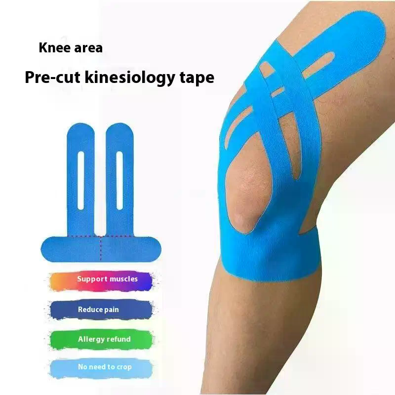 1/5Pcs Pre-Cut Kinesiology Tap - Sports Taping Precut avaliação e preço