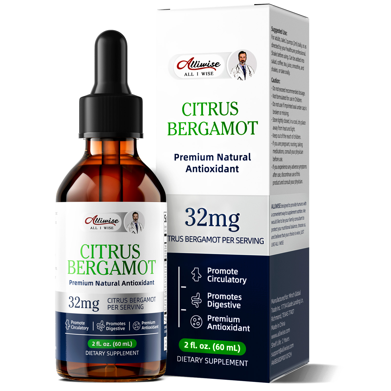 Premium Citrus Bergamout  Drop - Health With Wellness avaliação e preço